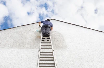 Peinture extérieure au Fayel — façades et ravalement